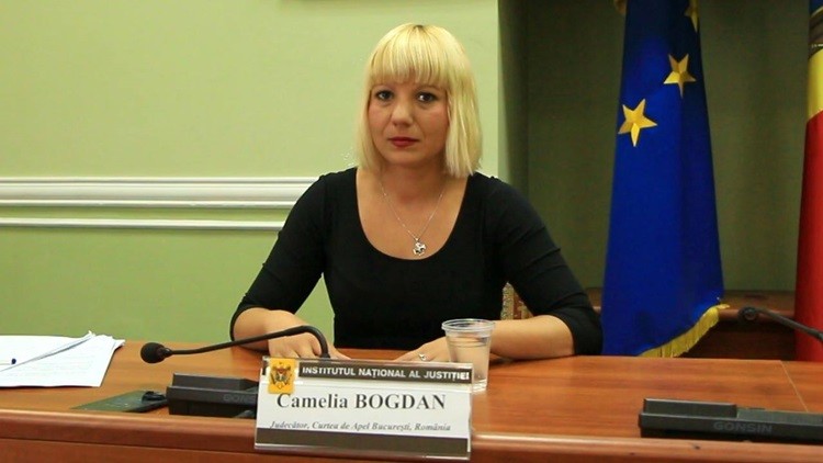 Camelia Bogdan, judecătoare la Curtea de Apel Bucureşti. / Foto: Moldova Curată