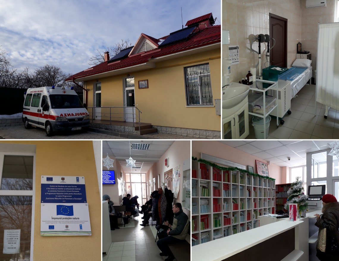 Centrul de sănătate din Varniţa / FOTO: Report.md