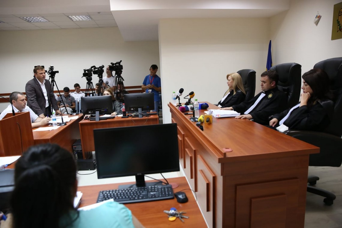 Andrei Năstase, în fața judecătorilor Curții de Apel / FOTO: Report.md